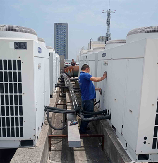 冷水江中央空调制热和不制冷系统维修方法